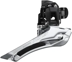 105 FD-R7100-BL Front Derailleur - 12-Speed Double 34.9mm Band Clamp Down-Swing Down-Pull 52t Max