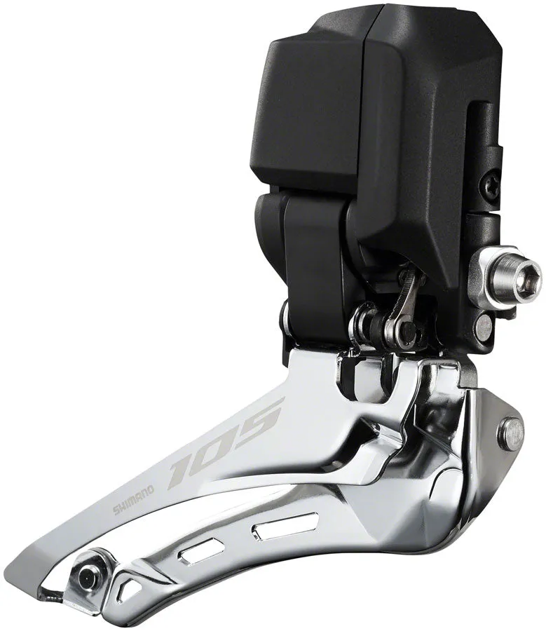 105 FD-R7150 Di2 Front Derailleur - 2x For 2x12-Speed Braze-On Down-Swing BLK