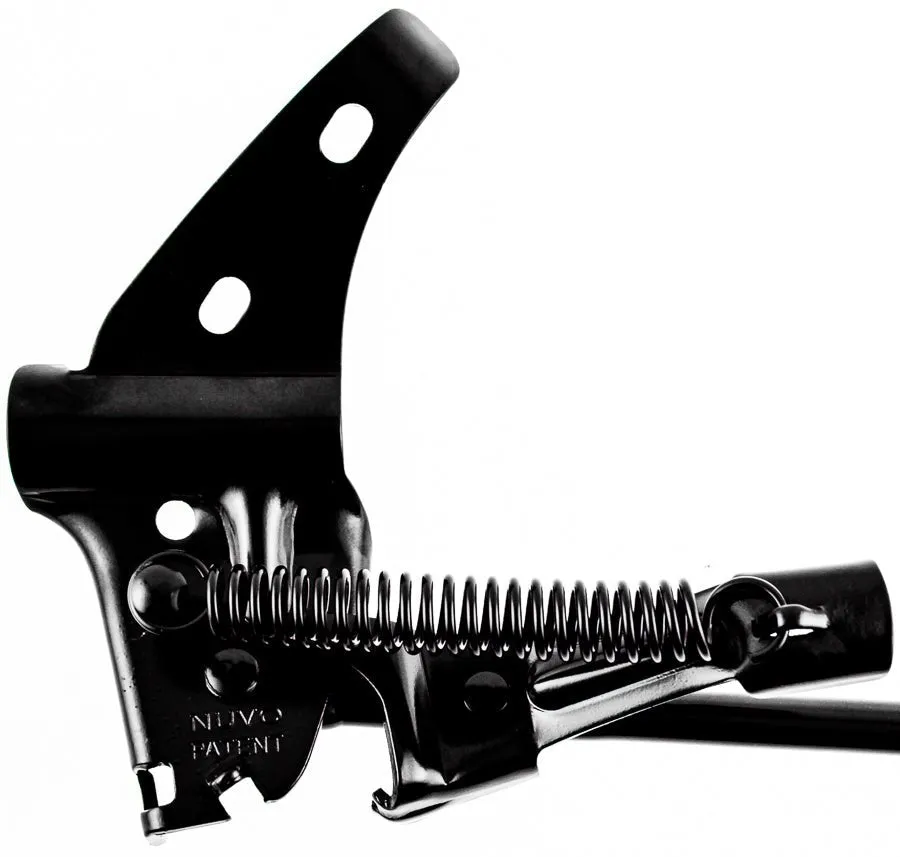 26" Rear Frame Mount Bike Kickstand Steel Bicycle Black Spring Actuated NEW