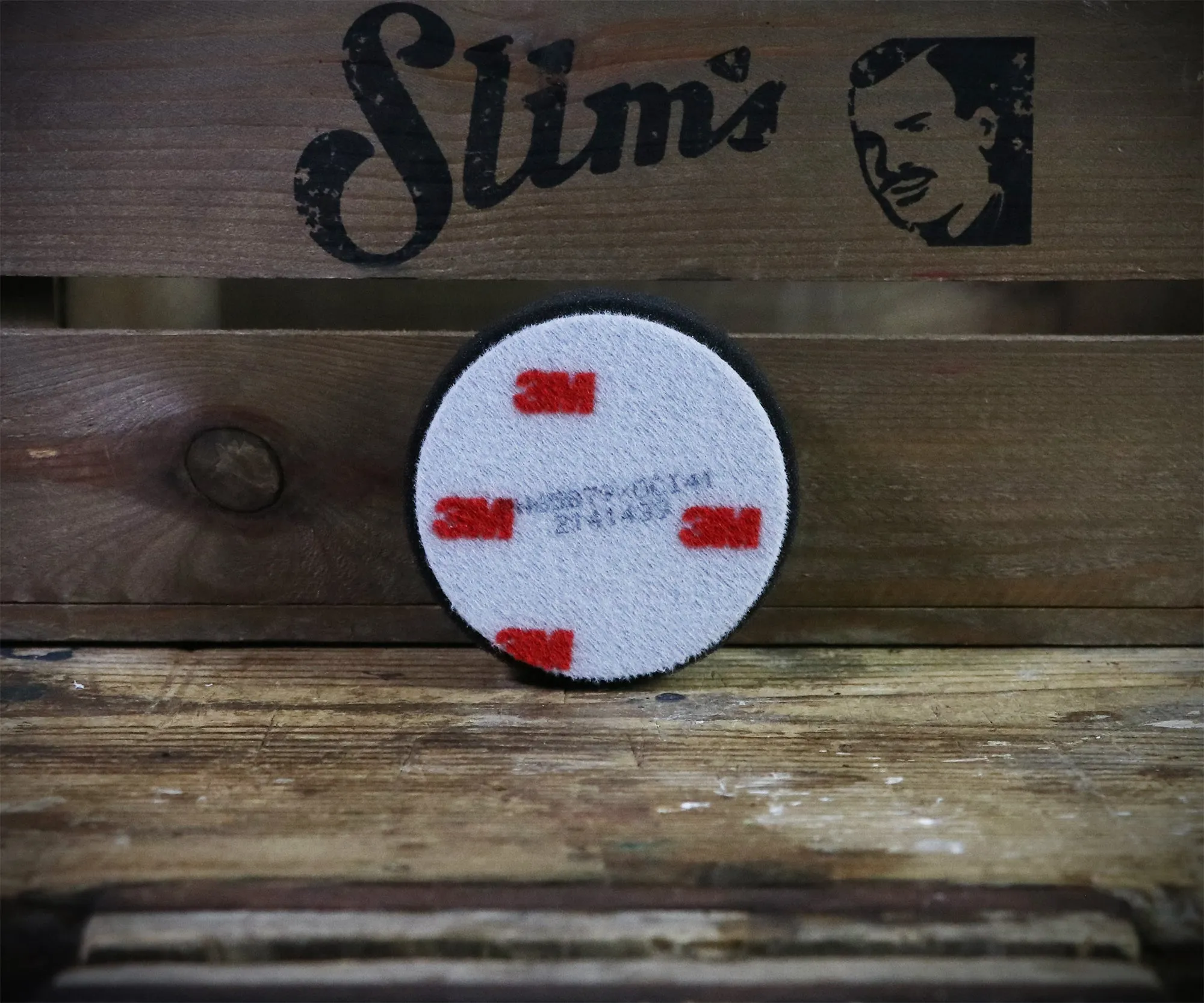 3M Finesse-It Foam Buffing Pad (Charcoal, 80mm)