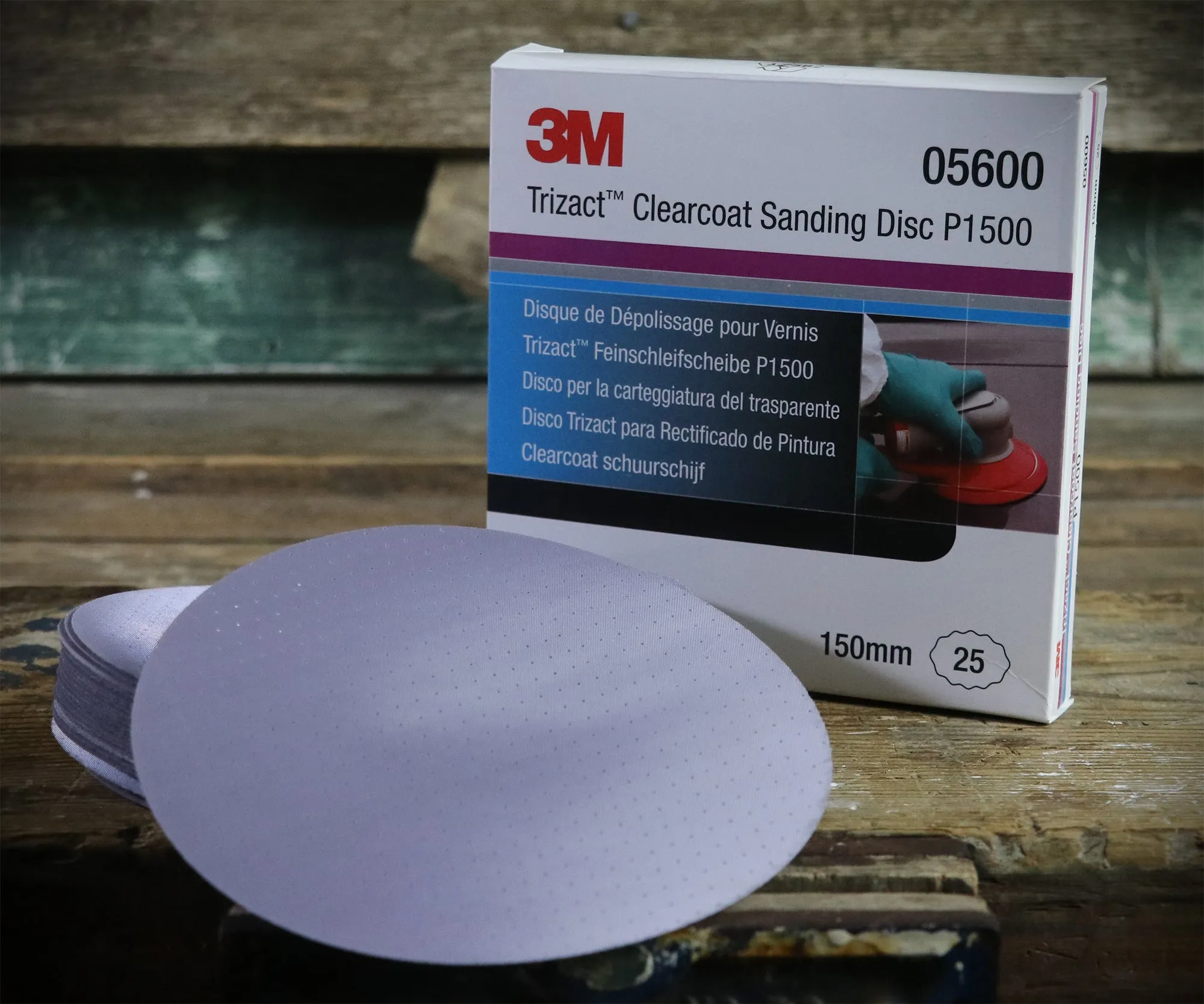 3M Hookit Trizact 1500 Disc (150mm)