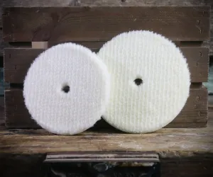 3M Perfect-It Random Orbital White Coarse-Grade Wool Compounding Pad