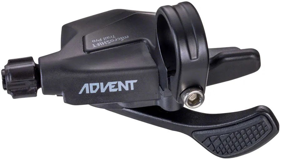 ADVENT Trail Trigger Pro Right Shifter - 1 x 9 Speed Silicone Thumb Pad ADVENT Compatible Only BLK