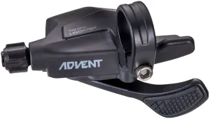 ADVENT Trail Trigger Pro Right Shifter - 1 x 9 Speed Silicone Thumb Pad ADVENT Compatible Only BLK
