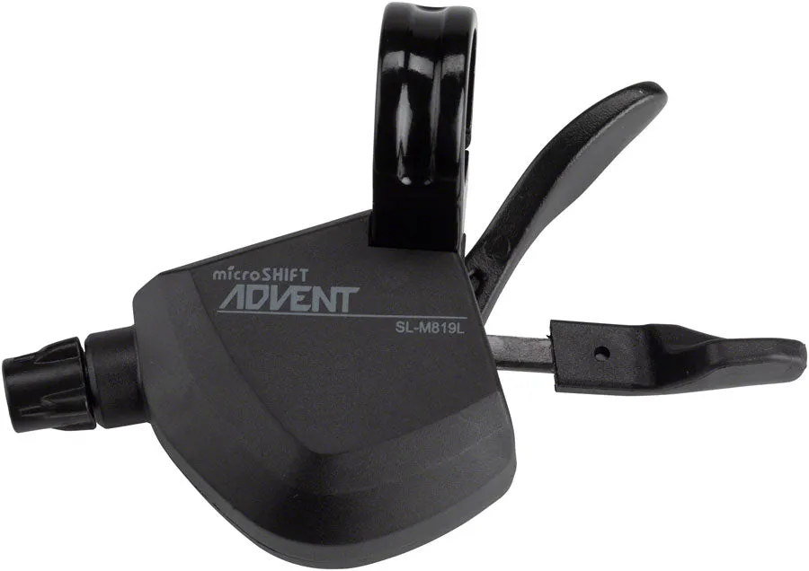ADVENT Xpress Left Trigger Shifter - Double Shifter 2x9 Speed MTB Front Derailleurs BLK
