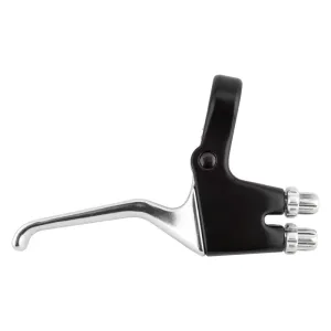 Alloy Double MTN Lever Black/Silver Single