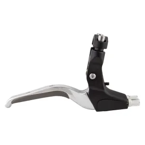 Alloy Double MTN Lever Silver/Black Single