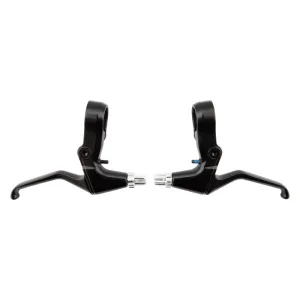 Alloy MTN Levers Black Pair 3 Finger Linear