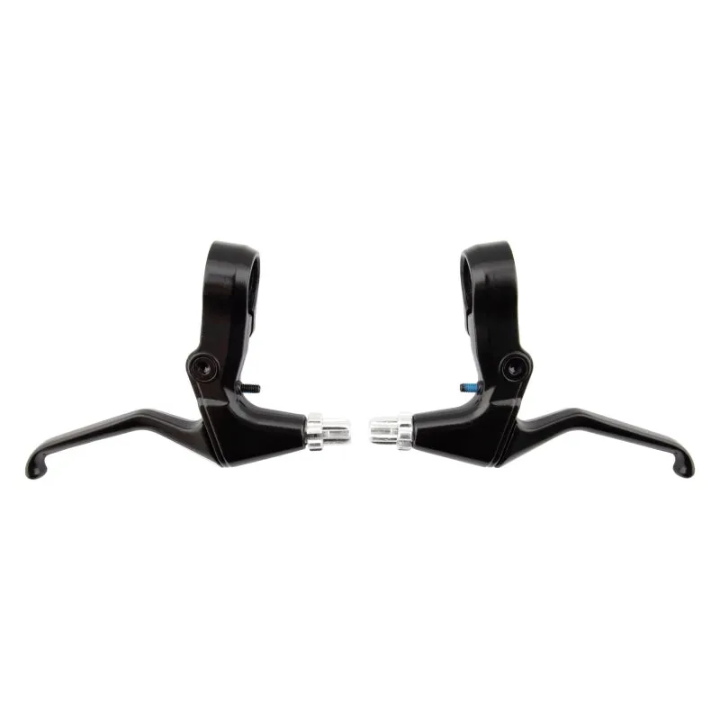 Alloy MTN Levers Black Pair 3 Finger Linear