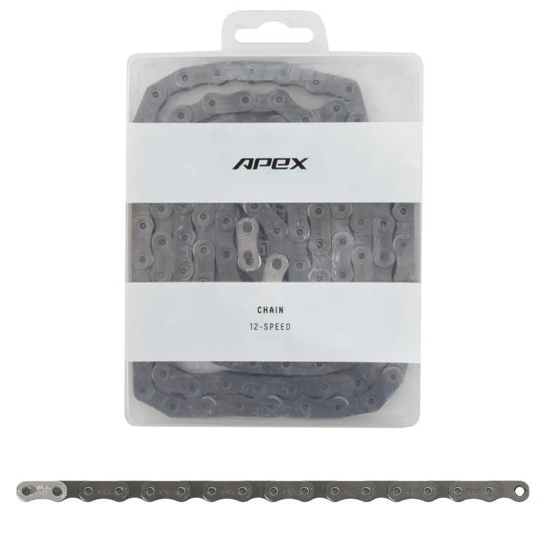Apex Flattop Chain - 12-Speed 120 Links Gray D1