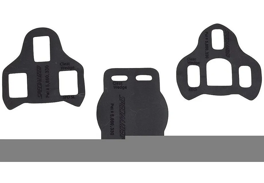 bg cleat wedge bg fitting black spd sl
