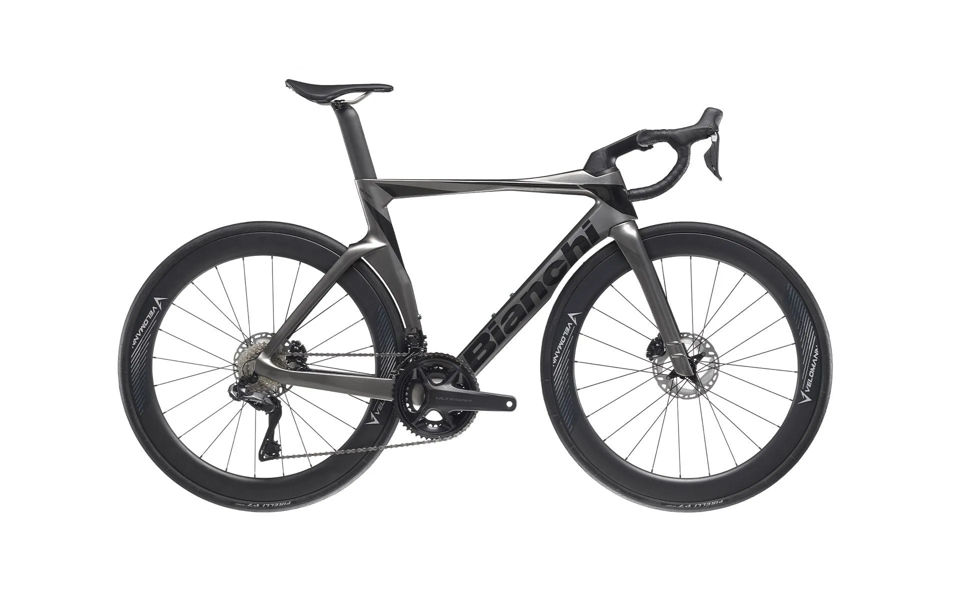 Bianchi Oltre COMP 2024 - Shimano Ultegra R8170 Di2 2x12sp - Velomann Plutonium 50mm