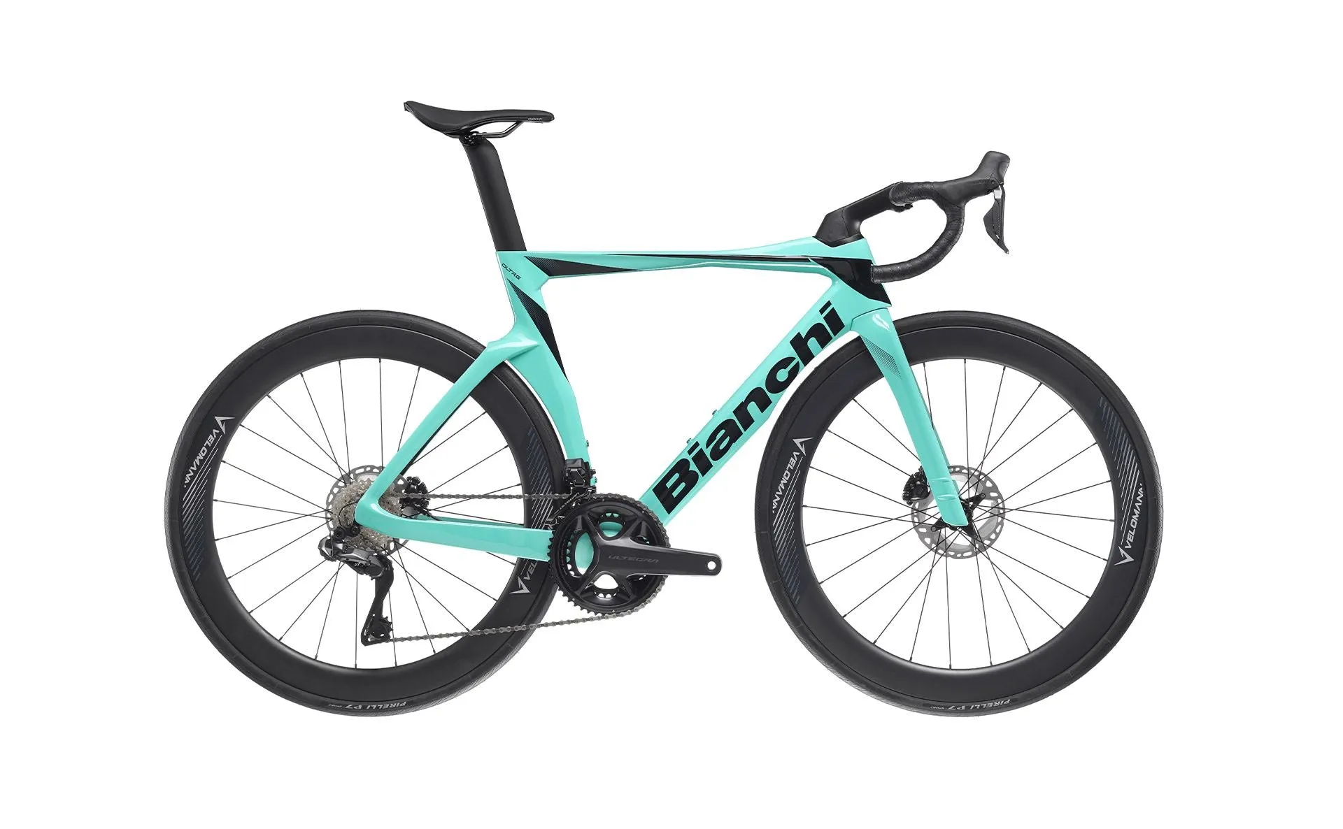 Bianchi Oltre COMP 2024 - Shimano Ultegra R8170 Di2 2x12sp - Velomann Plutonium 50mm