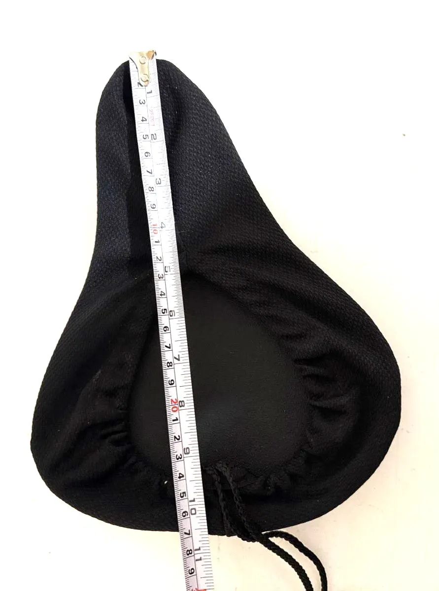 Bicycle Gel Saddle Cover Bike Seat Cushion Silicone Shock Absorption Non-slip