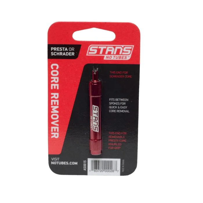 Bike Valve Core Remover Tool - Presta & Schrader Valves