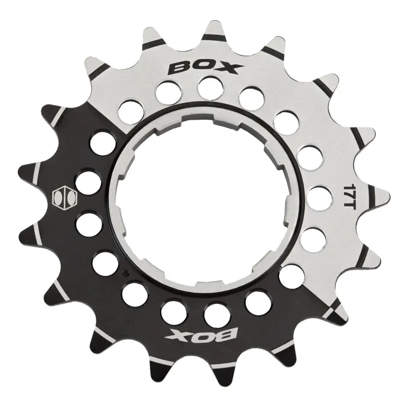 Box One 3/32" CNC AL 7075 Cog Black - 17t