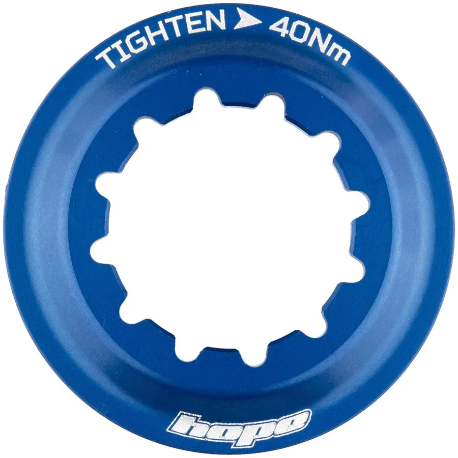 Center Lock Disc Lockring - Blue