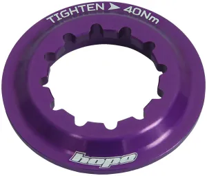 Center Lock Disc Lockring - Purple