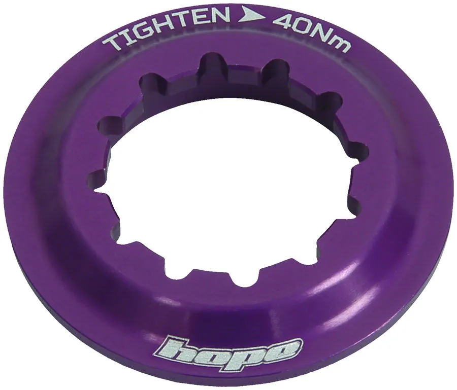 Center Lock Disc Lockring - Purple