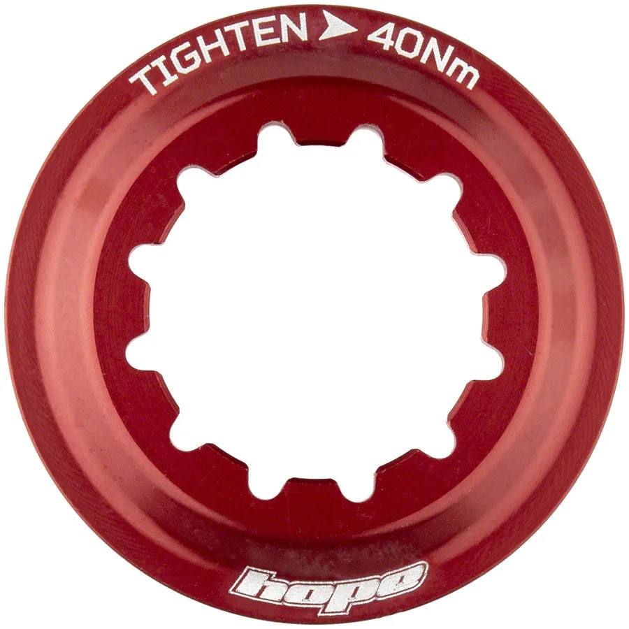 Center Lock Disc Lockring - Red