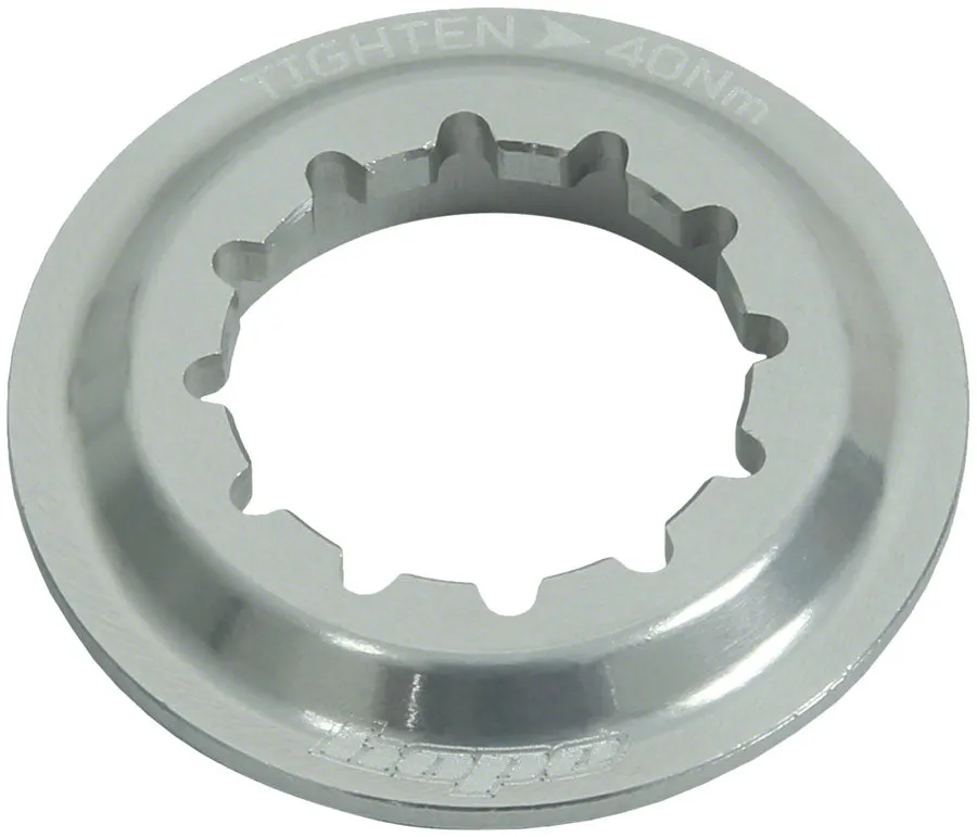 Center Lock Disc Lockring - Silver