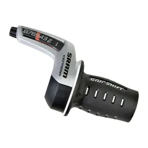 Centera Twist 8sp Rear Shifter 2:1 Silver/Black
