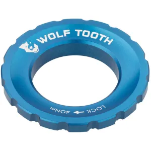 CenterLock Rotor Lockring - External Splined Blue