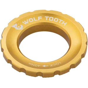 CenterLock Rotor Lockring - External Splined Gold