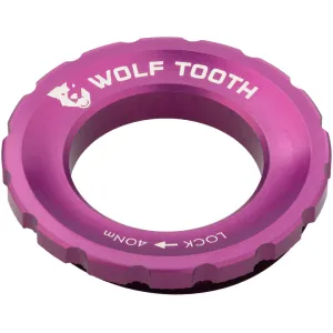 CenterLock Rotor Lockring - External Splined Purple