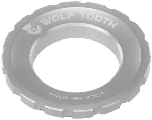 CenterLock Rotor Lockring - External Splined Silver