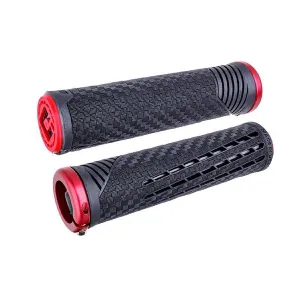 CF V2.1 Grips - Black/Red/Red Lock-On