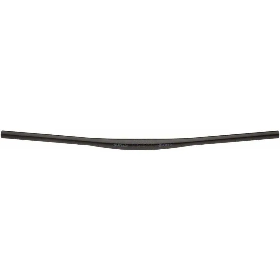 Cheater Bar Handlebar - 31.8mm Clamp 780mm Width Flat Chromoly Black
