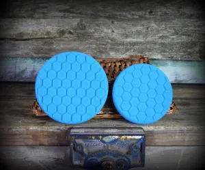 Chemical Guys Blue Hex Logic Soft Finishing Pad (6.5")