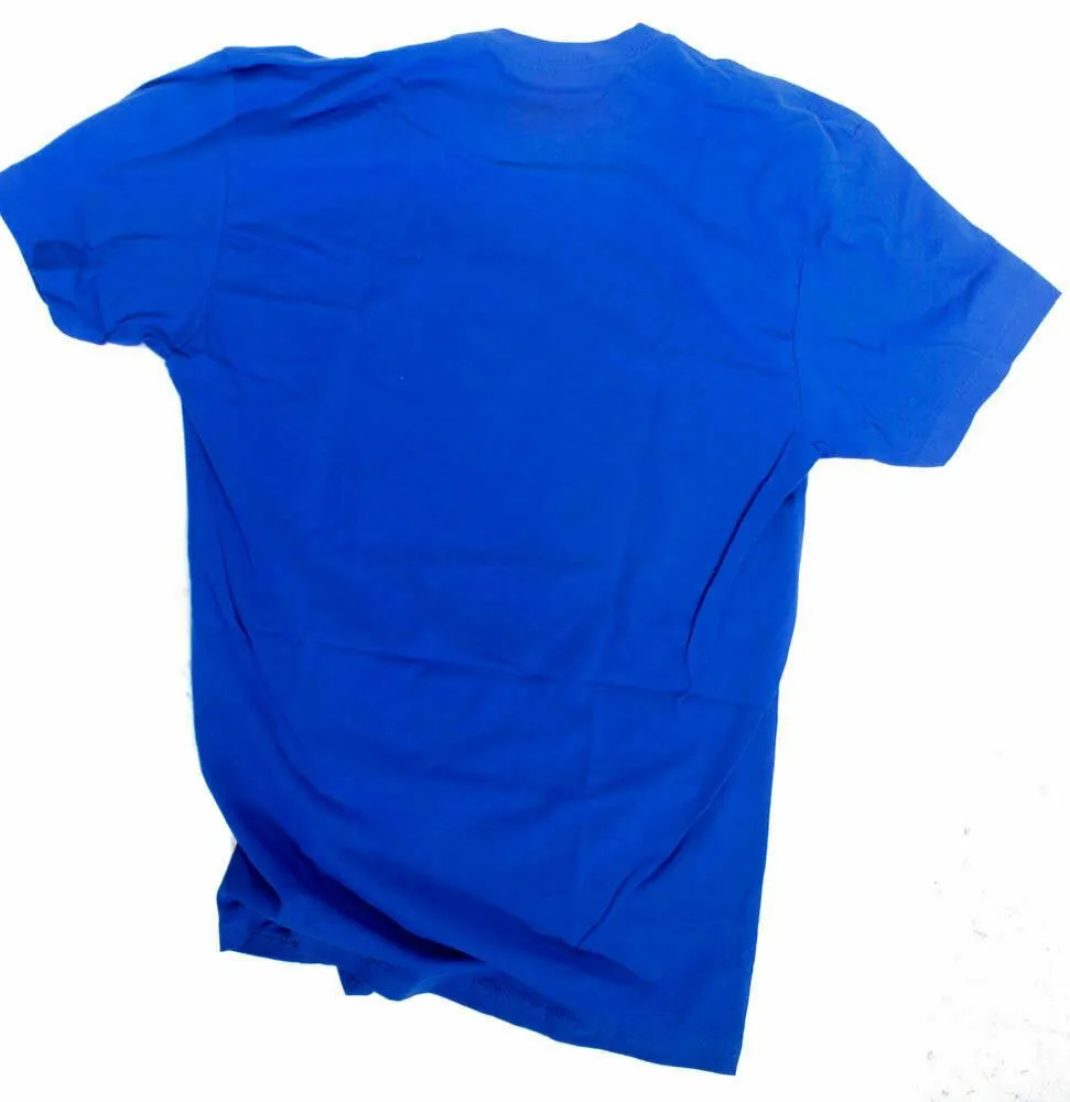 CLOCKWORK GEARS POLLUTION SOLUTION Men Sm T-Shirt Short Sleeve Royal Cotton NEW