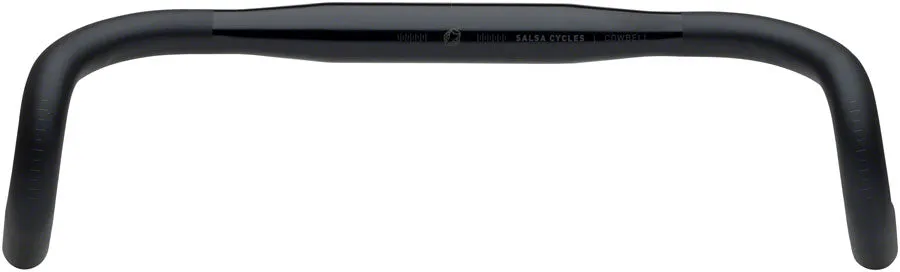 Cowbell Deluxe Drop Handlebar - Aluminum 31.8mm 40cm Black