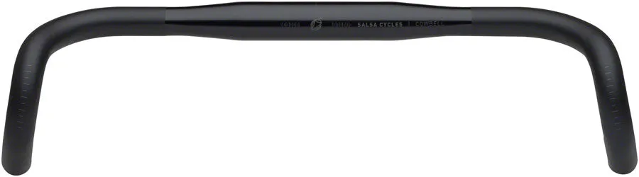 Cowbell Deluxe Drop Handlebar - Aluminum 31.8mm 46cm Black