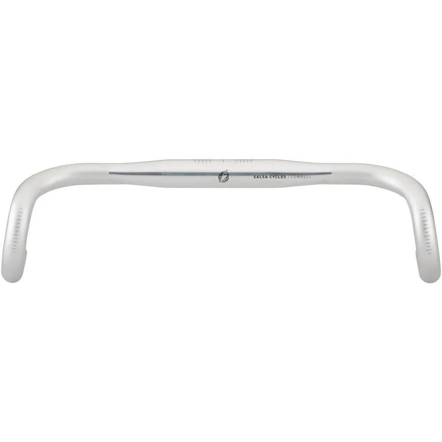 Cowbell Deluxe Drop Handlebar - Aluminum, 31.8mm, Various Sizes
