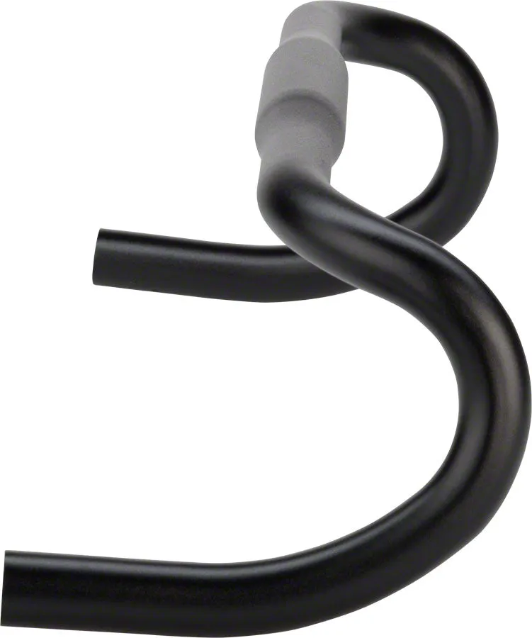 Cowbell Drop Handlebar - Aluminum 31.8mm 46cm Black