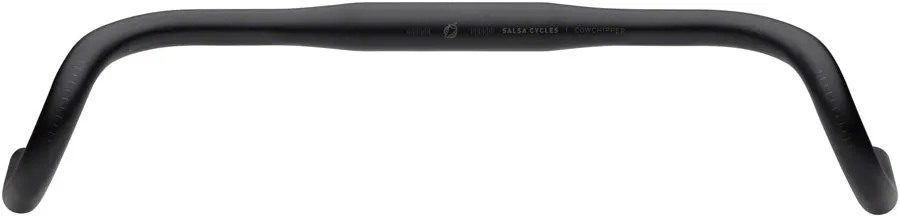 Cowchipper Drop Handlebar - Aluminum 31.8mm 52cm Black