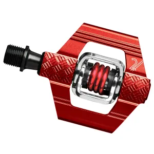 Crankbrothers Candy 2 Pedals - Dual Sided Clipless Aluminum 9/16" Red