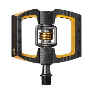 Crankbrothers Mallet DH 11 Pedals - Dual Sided Clipless Platform Aluminum 9/16" BLK/Gold