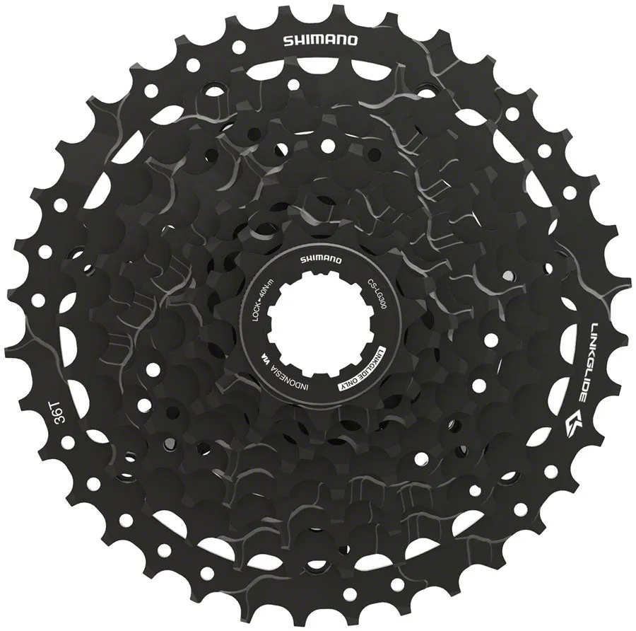 CUES  CS-LG300-9 Cassette - 9-Speed 11-36t LINKGLIDE Black