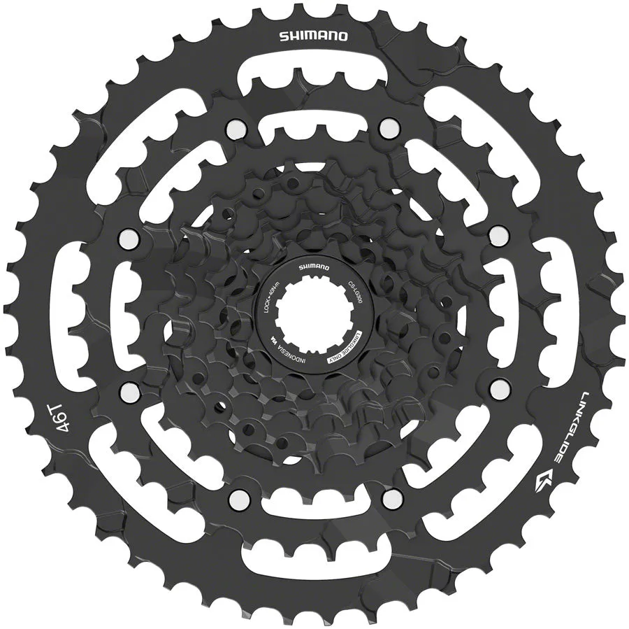 CUES  CS-LG300-9 Cassette - 9-Speed 11-46t LINKGLIDE Black