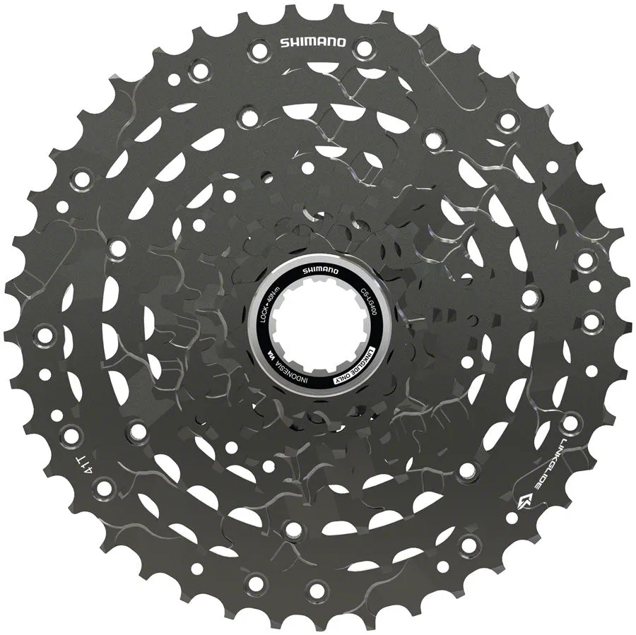 CUES  CS-LG400-9 Cassette - 9-Speed 11-41t LINKGLIDE Black