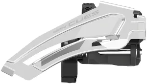 CUES FD-U6010-L Front Derailleur - 10/11-Speed Double Top-Swing Low Clamp Mount 40/46t Max BLK/Silver