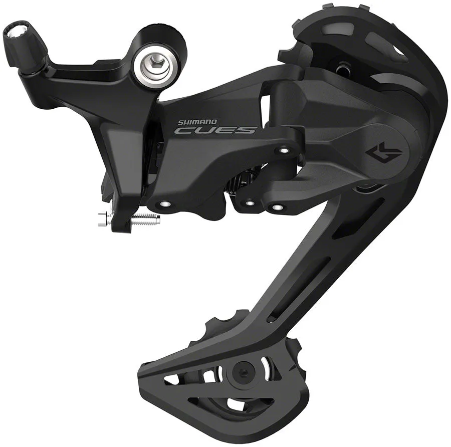 CUES RD-U3020-SGS Rear Derailleur - 9-Speed Shadow Design Direct Attach Long Cage BLK