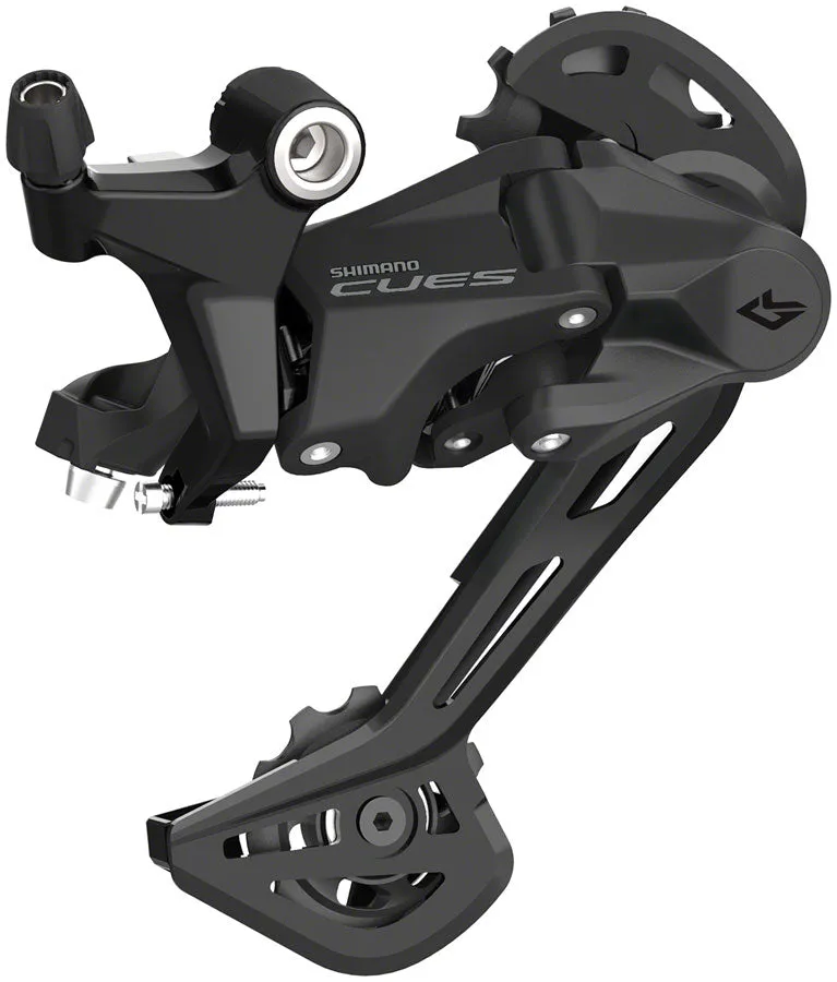 CUES RD-U3020-SGS Rear Derailleur - 9-Speed Shadow Design Direct Attach Long Cage BLK