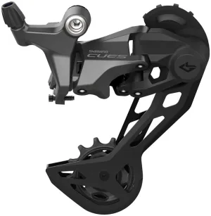 CUES RD-U6020-SGS Rear Derailleur - 10-Speed Shadow Design Direct Attach Long Cage BLK
