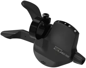 CUES SL-U4000-9R Shifter - Right 9-Speed Rapidfire Plus Optical Gear Display BLK