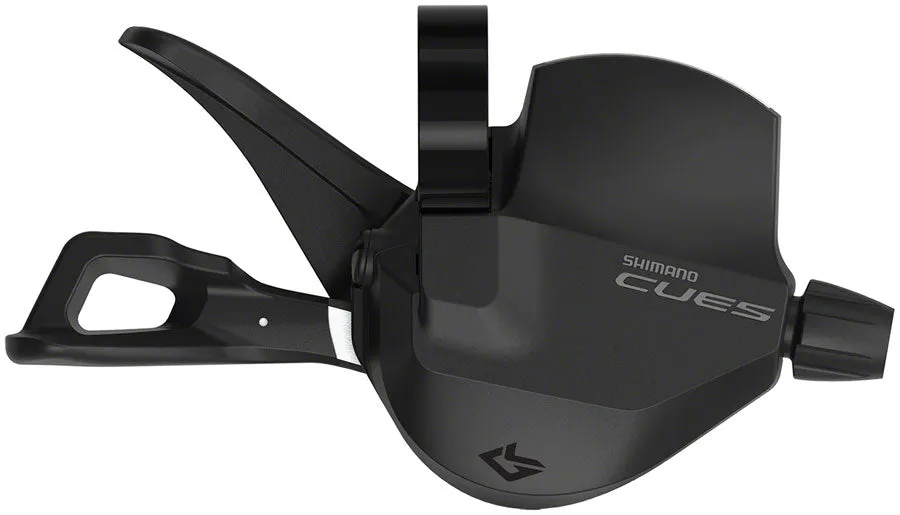 CUES SL-U4010-9R Shifter - Right 9-Speed Rapidfire Plus Optical Gear Display BLK